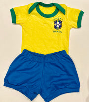 Brasil Conjunto para Bebe - Brazil Baby Set - Hi Brazil Market