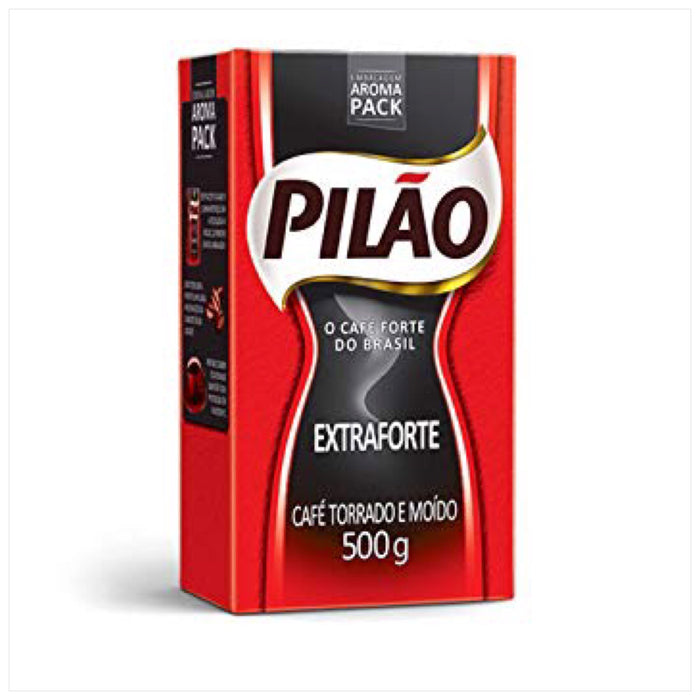 Pilao Café Extra Forte 500g - Extra Strong Coffee - Hi Brazil Market