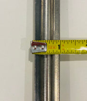 Espeto Liso Simples Cromado - Barbecue Skewer - Hi Brazil Market