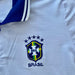 Brasil Camisa Polo Feminina Branca - Brazil Woman Polo Shirt White - Hi Brazil Market