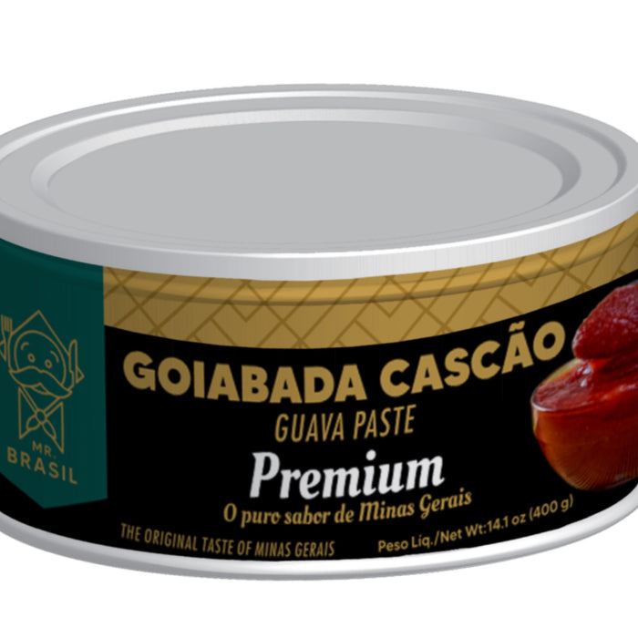 Mr Brasil Goiabada Cascao Premium Lata 400gr - Guava Paste