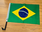 Brazil Car Flag - Bandeira Brasileira para carro - Hi Brazil Market