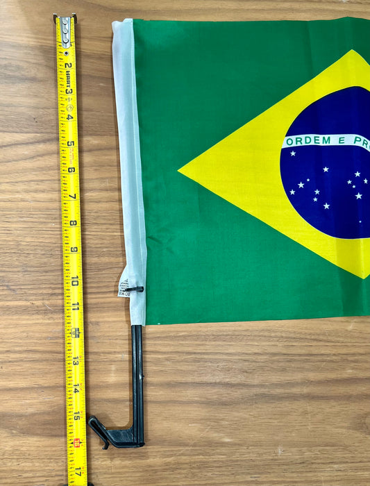 Brazil Car Flag - Bandeira Brasileira para carro - Hi Brazil Market