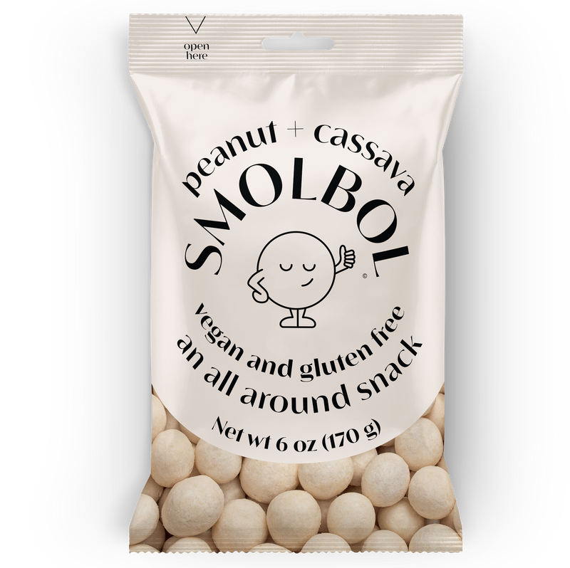 Smolbol Ovinhos de Amendoim - Peanut and Cassava Snacks - Hi Brazil Market