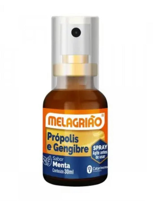 Melagriao Composto Spray Propolis e Gengibre 30ml - Compound Spray of Propolis and Ginger - Hi Brazil Market