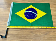 Brazil Car Flag - Bandeira Brasileira para carro - Hi Brazil Market