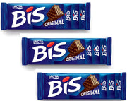 3 Lacta Bis Chocolate ao Leite - Milk Chocolate 126g - Hi Brazil Market