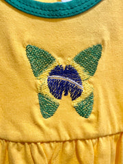 Brasil vestido para Bebe - Brazil Baby Dress - Hi Brazil Market