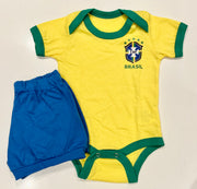 Brasil Conjunto para Bebe - Brazil Baby Set - Hi Brazil Market