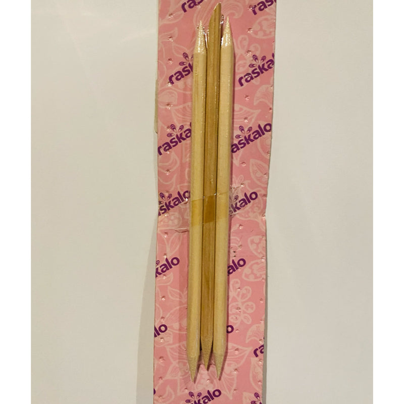 Raskalo Palitos de Madeira 3 unidades - Fingernail Wooden Stick - Hi Brazil Market