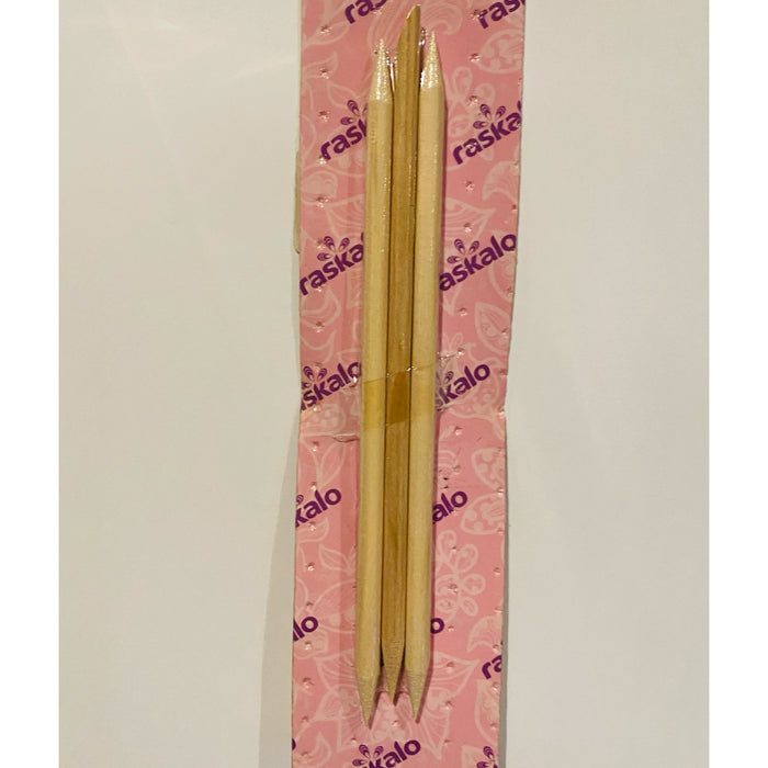 Raskalo Palitos de Madeira 3 unidades - Fingernail Wooden Stick - Hi Brazil Market