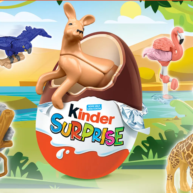 Kinder Ovo Surpresa Meglepetes 20g - Kinder Surprise - Hi Brazil Market