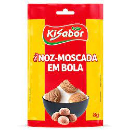 KiSabor Noz Moscada em Bola 8g- Nutmeg - Hi Brazil Market
