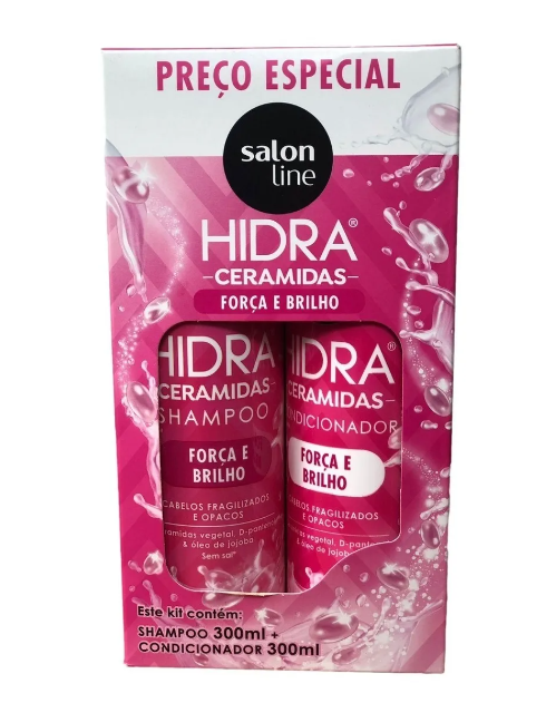 Salon Line Kit Hidra Ceramidas 300ml - Hi Brazil Market