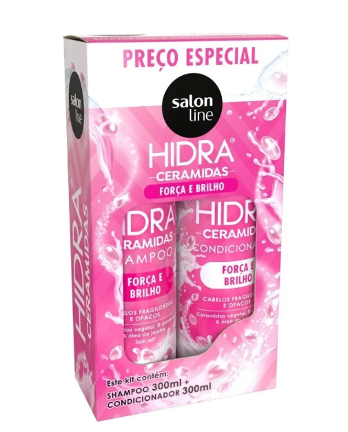 Salon Line Kit Hidra Ceramidas 300ml - Hi Brazil Market