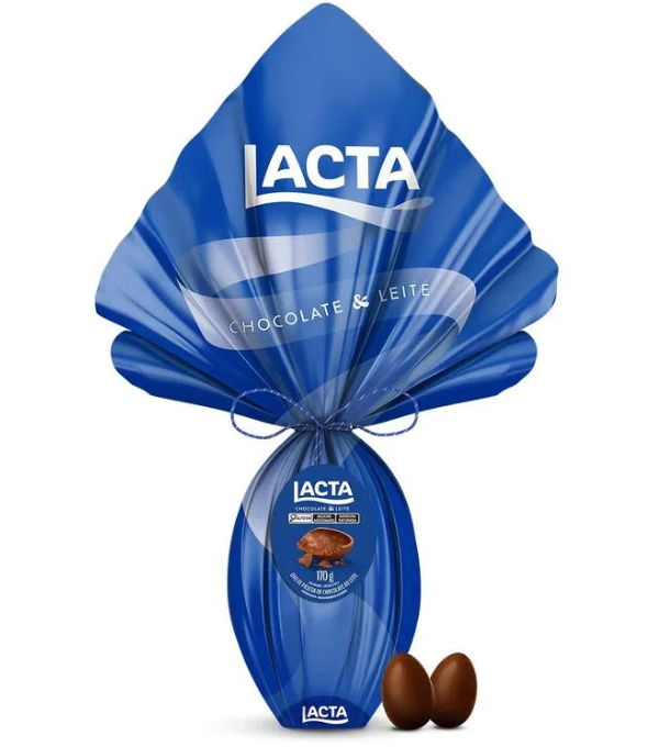 Lacta Ovo de Pascoa Chocolate ao Leite 157g