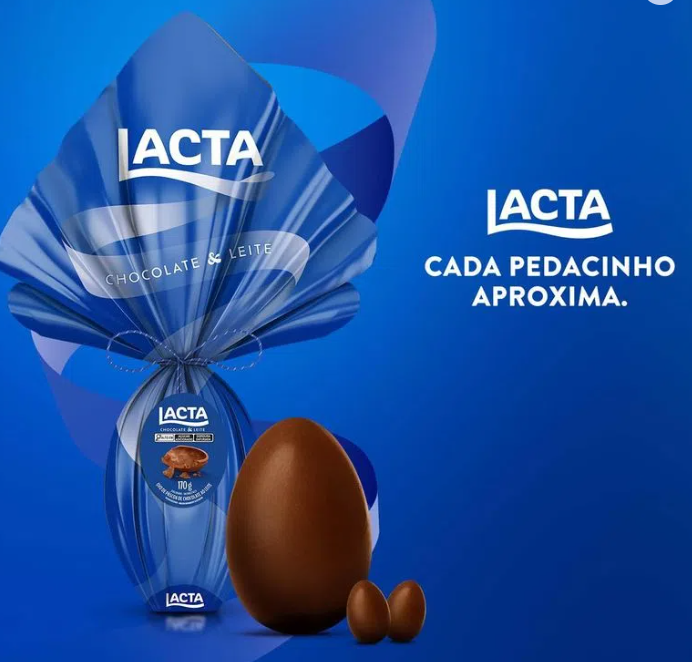 Lacta Ovo de Pascoa Chocolate ao Leite 157g