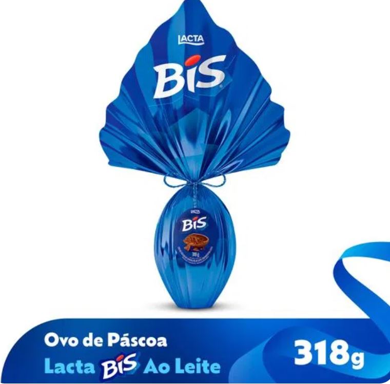 Lacta Ovo de Pascoa Bis 305g