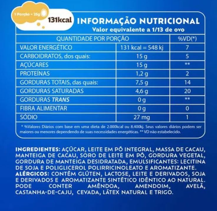Lacta Ovo de Pascoa Ouro Branco 359g