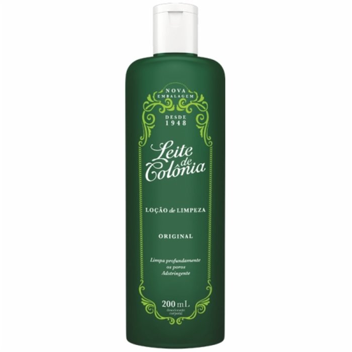 Leite de Colonia Original Deodorant - Locao de Limpeza Original - Hi Brazil Market