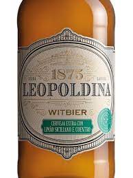 Leopoldina Cerveja Gourmet Extra Witbier Limao Siciliano e Coentro 500ml - Brazilian Gourmet Beer - Hi Brazil Market