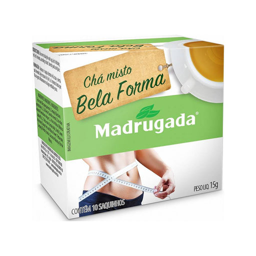 Madrugada Cha Bela Forma 10 bags 15g - Laxan Tea 0.53oz - Hi Brazil Market