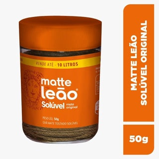 Matte Leao Natural Soluvel 50g - Soluble Tea - Hi Brazil Market