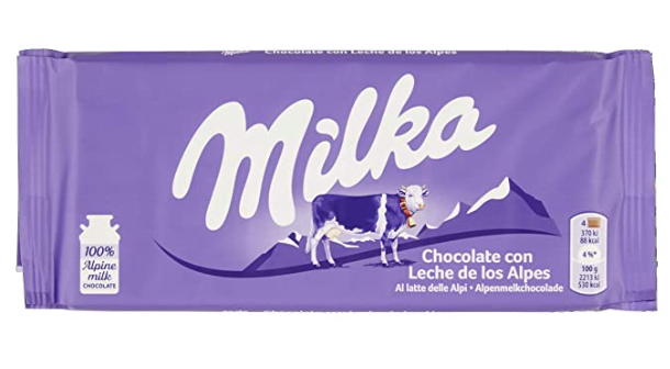 Milka Alpine Milk 100g - Hi Brazil Market