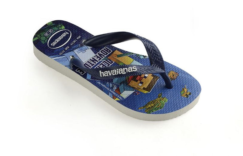 Havaianas Kids Sandal Flip Flops Minecraft - Hi Brazil Market