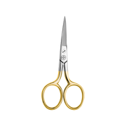 Mundial BC-333 Tesoura de Unha Reta Gold - Gold Straight Nail Scissors - Hi Brazil Market