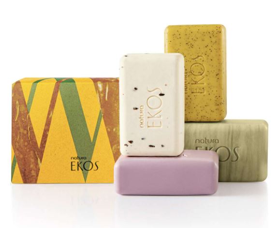 Natura Ekos Sabonete em Barra 4 unid Maracuja - Andiroba - Acai -Castanha - Hi Brazil Market
