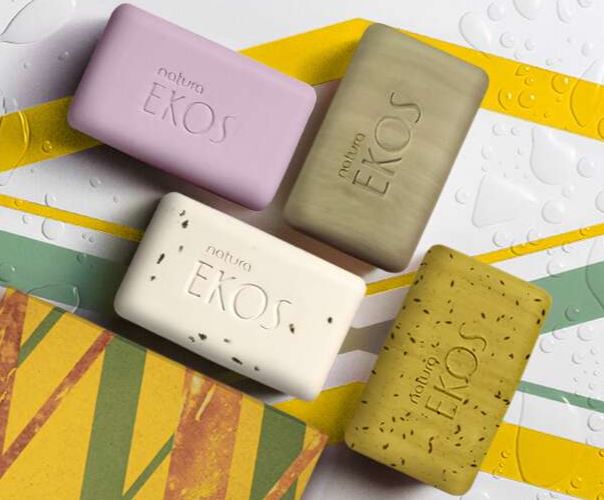 Natura Ekos Sabonete em Barra 4 unid Maracuja - Andiroba - Acai -Castanha - Hi Brazil Market