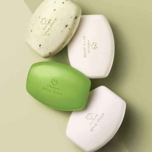 Natura Erva Doce Sabonete em Barra 4 unidades - Bar Soap Anise - Hi Brazil Market