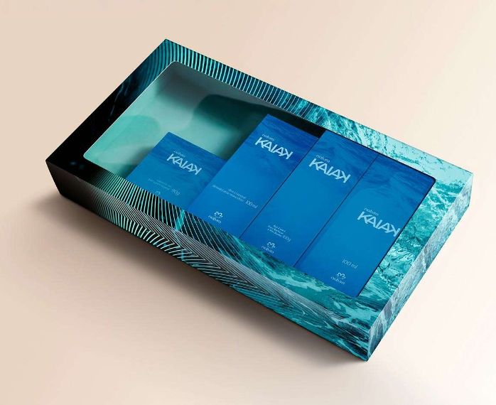 Natura Kaiak Clássico Masculino com Caixa Especial 4 produtos - Hi Brazil Market