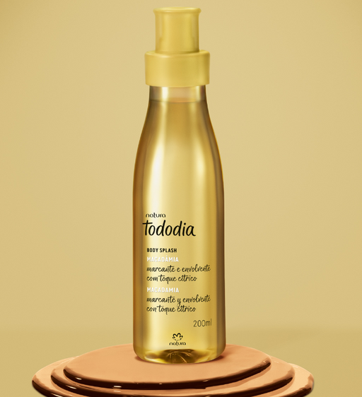 Natura Tododia Macadamia Body Splash 200ml - Hi Brazil Market