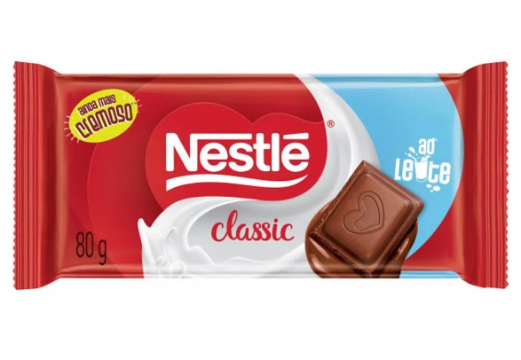 Nestle Classic Chocolate ao Leite 90g - Milk chocolate