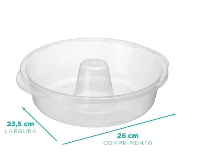 Nitron Forma de Pudim Para Microondas - Hi Brazil Market