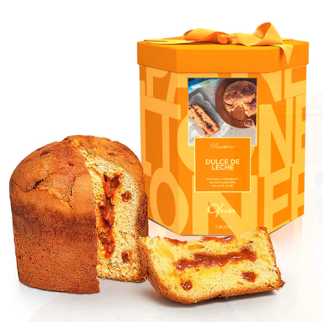 Ofner Panettone Doce de Leite 1Kg - Caramel Panettone - Hi Brazil Market