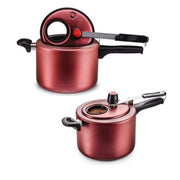 MTA Panela de Pressao Aluminio Antiaderente 7 litros - Nonstick Aluminum Pressure Cooker 7 liters - Hi Brazil Market