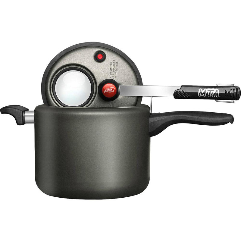 MTA Panela de Pressao Aluminio Antiaderente 4.5 litros - Nonstick Aluminum Pressure Cooker 4.5 liters - Hi Brazil Market