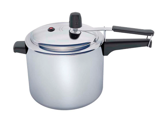 Panelux Panela de Pressao Polida 4.5 litros - Pressure cooker capacity 4.5 liters - Hi Brazil Market
