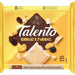 Garoto Talento - Chocolate Branco com Cereais e Uvas Passas 85g - White Chocolate with Cereals and Raisins 85g - Hi Brazil Market
