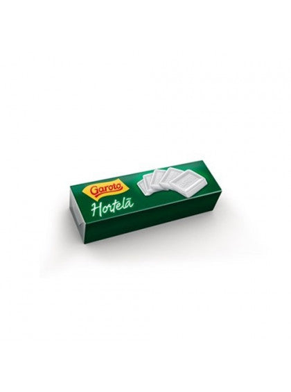 Garoto Pastilhas Hortela - Peppermint Tablets - Hi Brazil Market