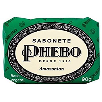 Phebo Bath Soap Amazonian Green 90g - Sabonete Verde Amazonian - Hi Brazil Market