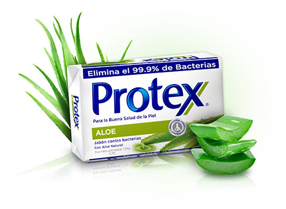 Protex Sabonete Aloe e Vera 85g - Aloe and Vera Soap 85g - Hi Brazil Market