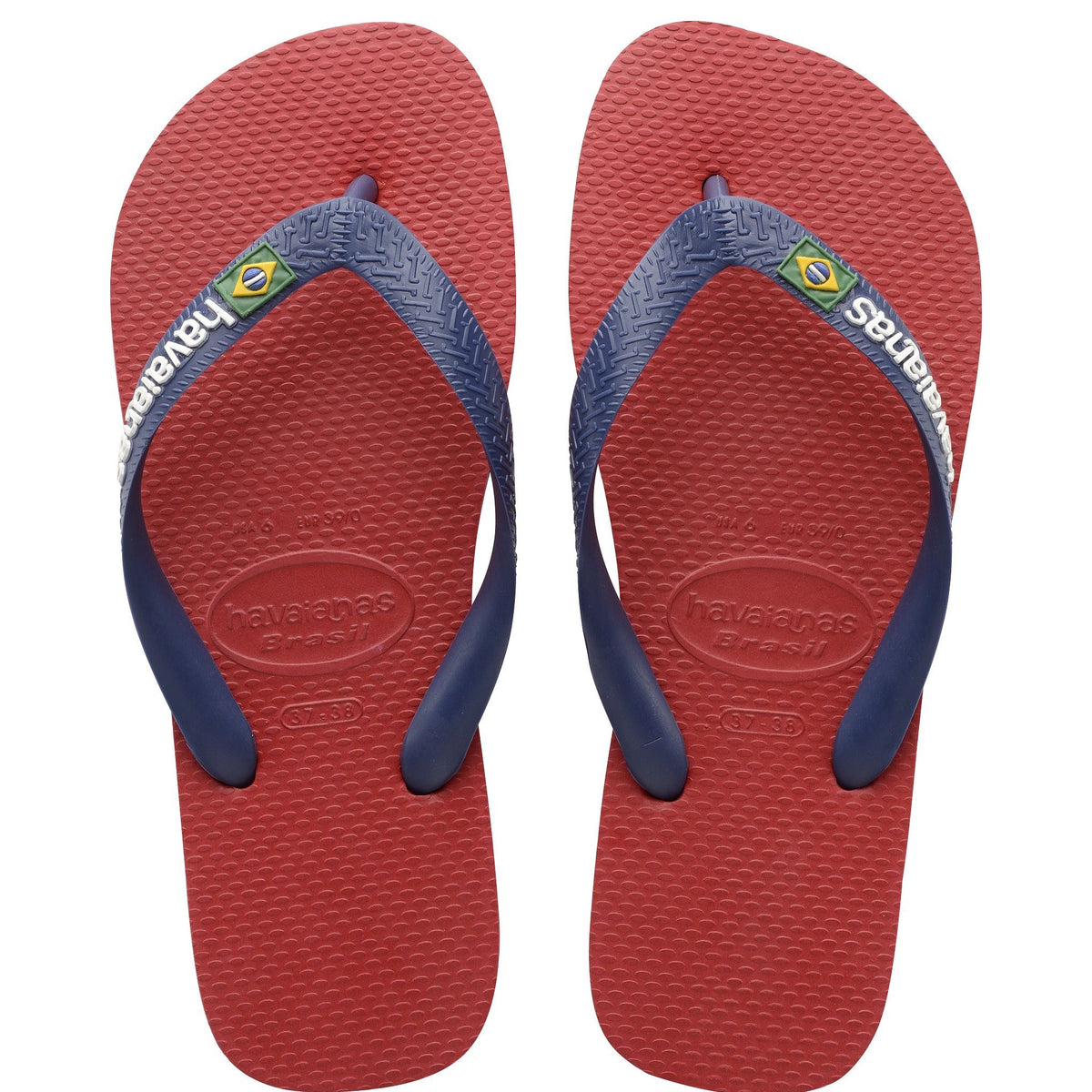 Havaianas Brasil Logo - Tongues Iconiques Confortables Et Durables, Semelle Antidérapante