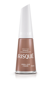 Risque Linda, Leve e Nude 8ml - Nail Polish - Hi Brazil Market