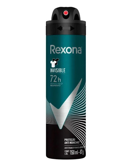 Rexona Invisible Men 150ml - Aerosol Deodorant 150ml