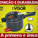 MTA Panela de Pressao Aluminio Polida 6.0 L - Pressure Cooker Polished Aluminum 6.0 L - Hi Brazil Market