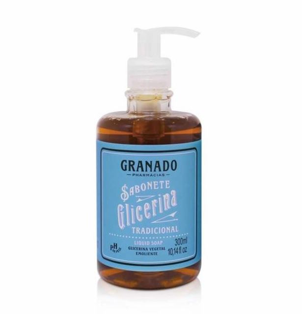Granado Sabonete de Glicerina Tradicional 300ml - Hi Brazil Market